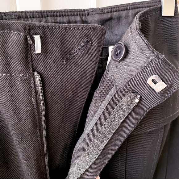 ZARA Black Denim Mini Skirt - Picture 12 of 15